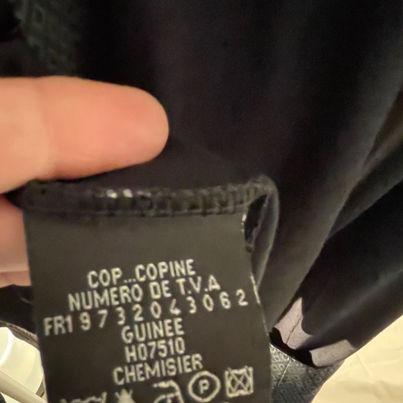 Cop Copine French “GUINEE” wrap LS top - Picture 7 of 8